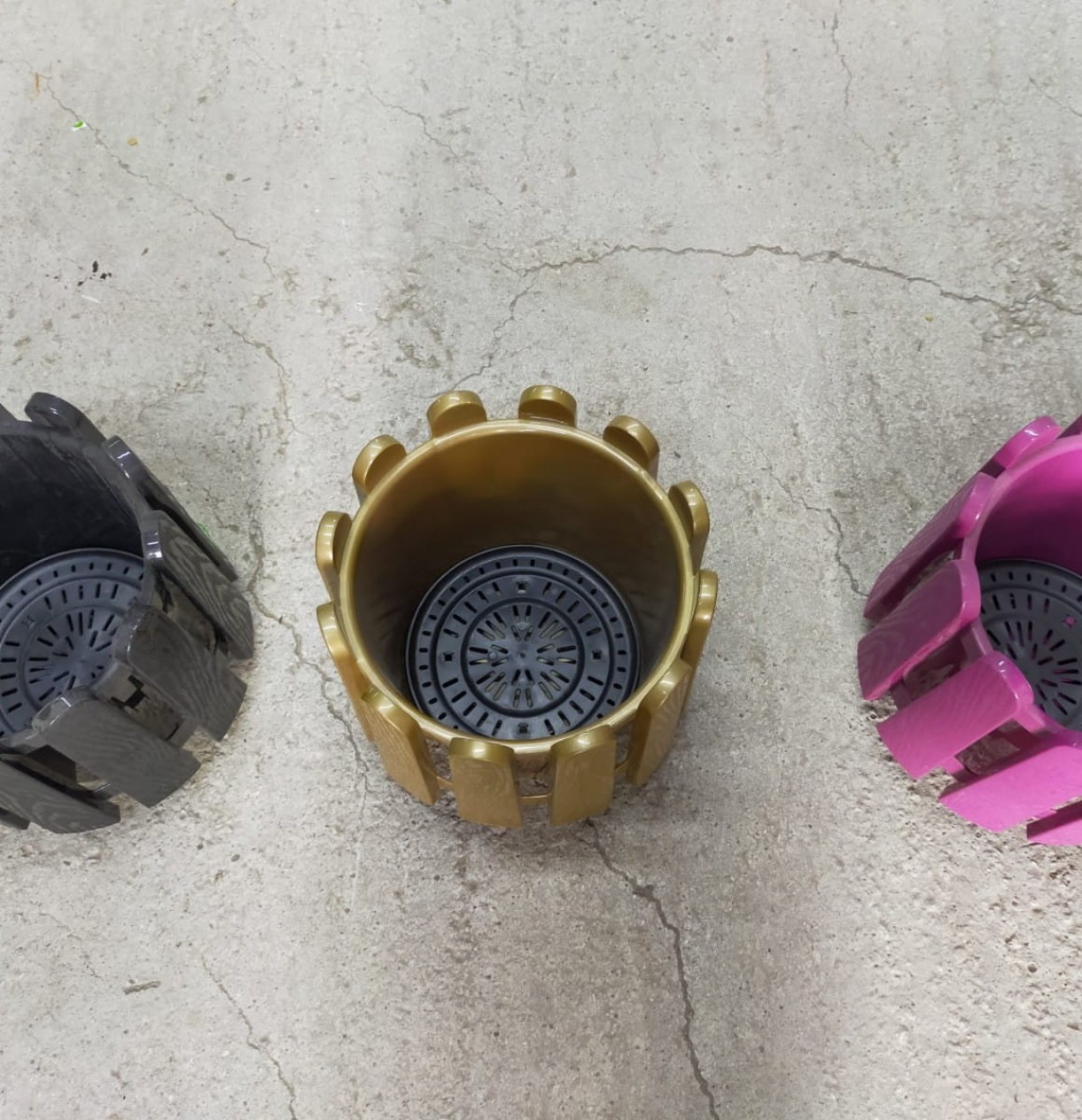 İstanbul Balkon Saksı Yuvarlak/6,6 Lt