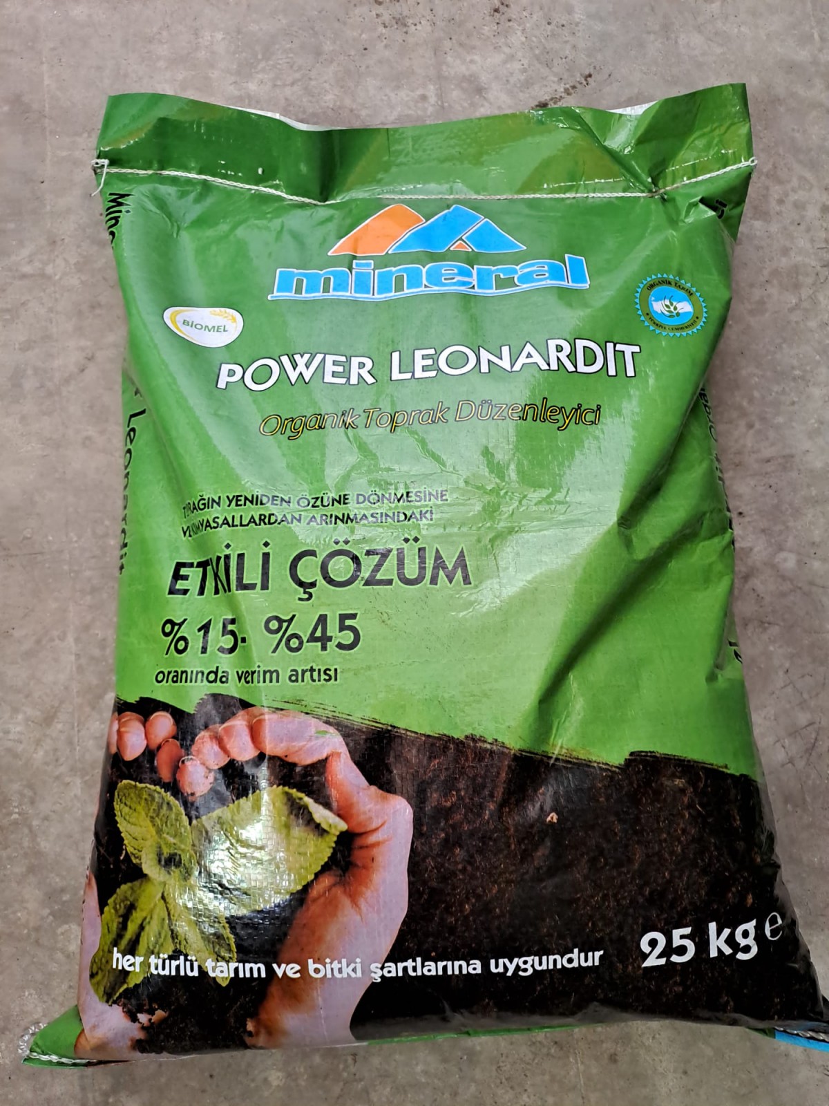 Leonardit - Organik Toprak Düzenleyici ve Organik Gübre