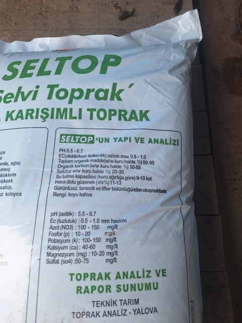 40 LT Seltop Çiçek Toprağı