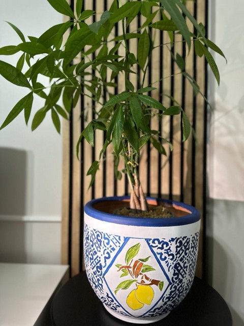 El İşlemeli Çanak Saksı-10 Lt El İşlemeli Çanak Saksı-10 Lt