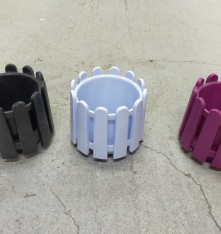 İstanbul Balkon Saksı Yuvarlak/6,6 Lt